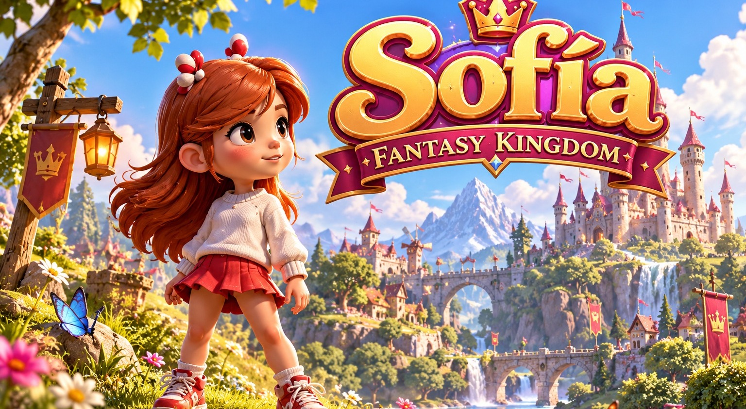 Sofía: Fantasy Kingdom — ilustración del juego